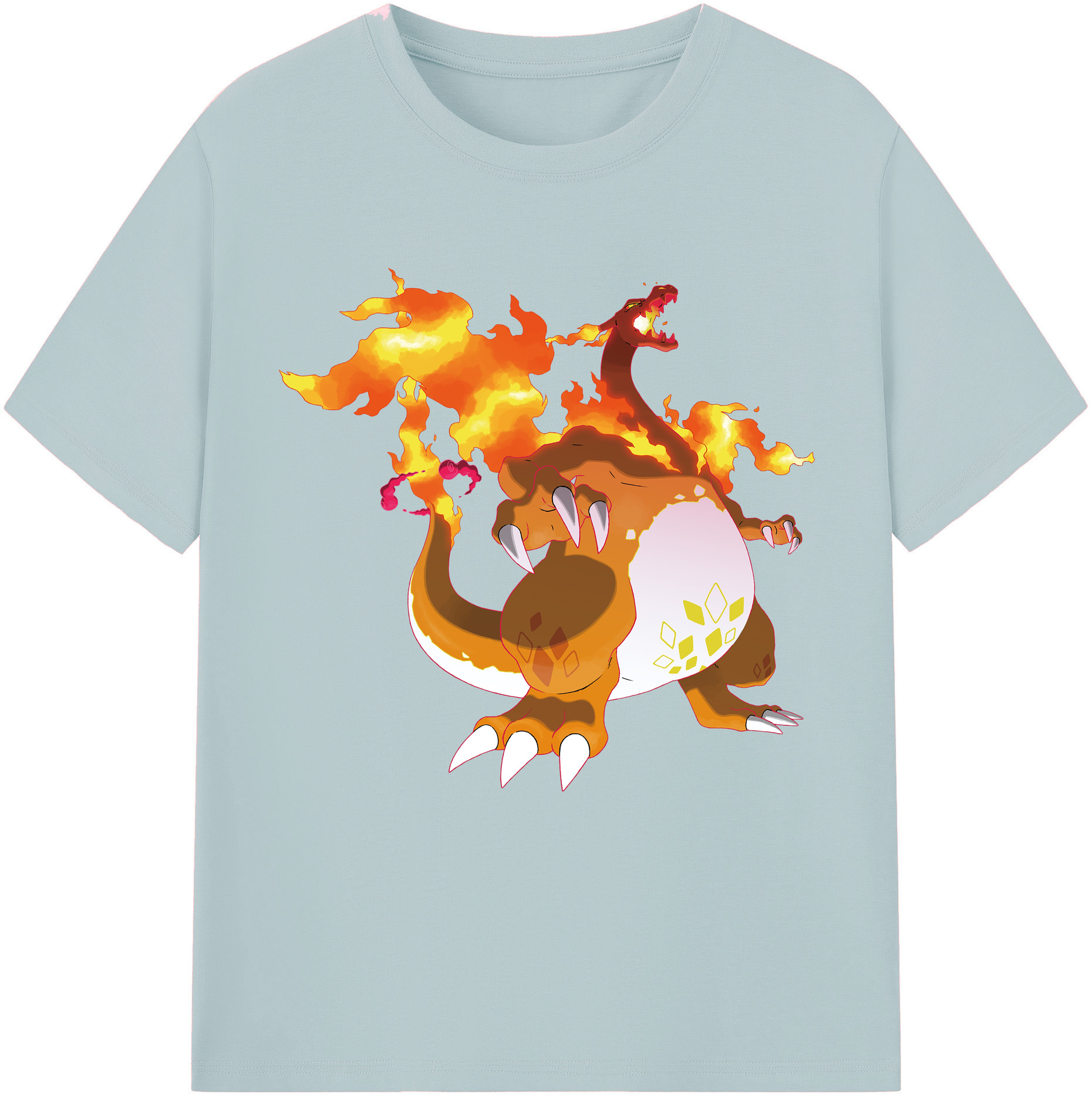 （画像用） ポケットモンスター Pokémon 綿100％半袖Tシャツ（フロントプリント）